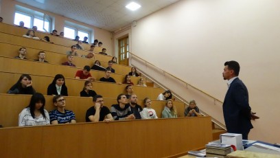 Встреча со студентами выпускного курса ВГЛТУ