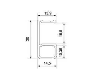 RP01 Профиль-ручка RP01 Профиль-ручка