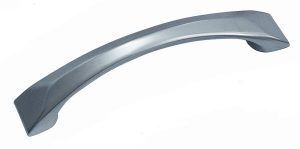Мебельная ручка-скоба 1341 Satin Chrome 128 MM
