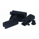 Комплект петель и ручек для стеклянных дверей FH937 Set Black