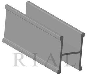 KR99 Горизонтальный межсекционный профиль без винта KR99 Горизонтальный межсекционный профиль без винта