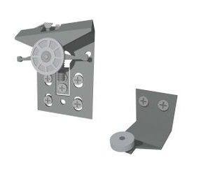 RP12NEW Комплект роликов RIAL 2-х дверный RP12NEW Комплект роликов RIAL 2-х дверный